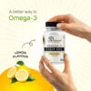 Omega-3 and Calcium Magnesium Zinc Vitamin D3 Softgel Capsules