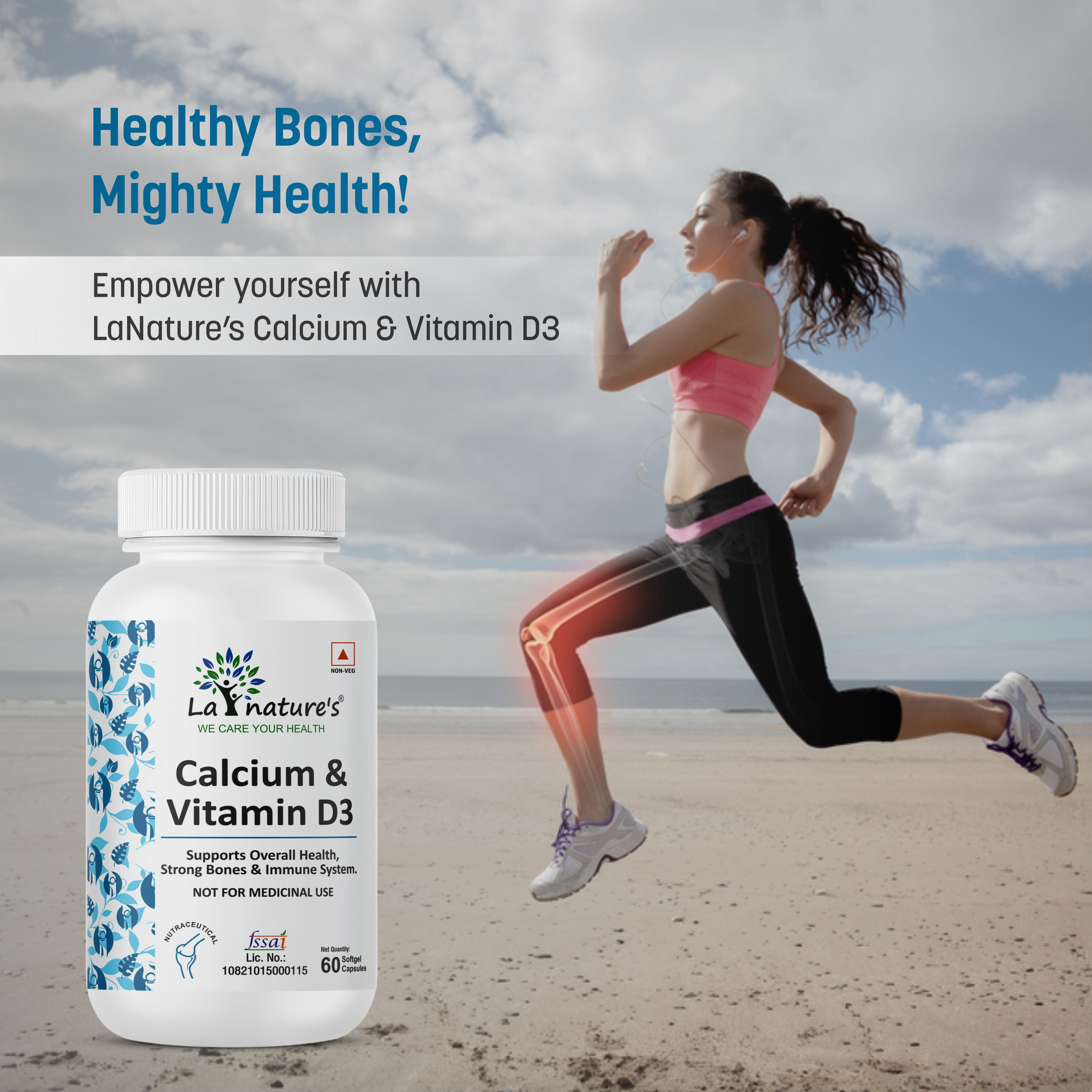 Calcium & Vitamin D3 Capsule E-Commerce Slides 05