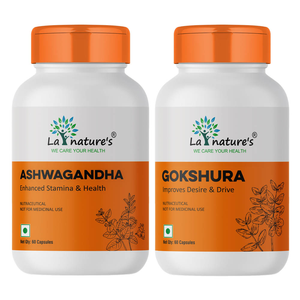 ashwagandha and gokshura -pack of 2