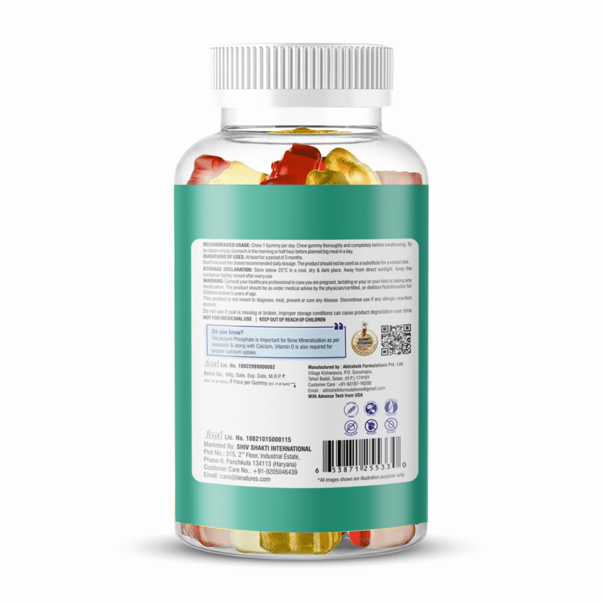 Calcium Vitamin D Gummies for Kids and Adults - Image 2
