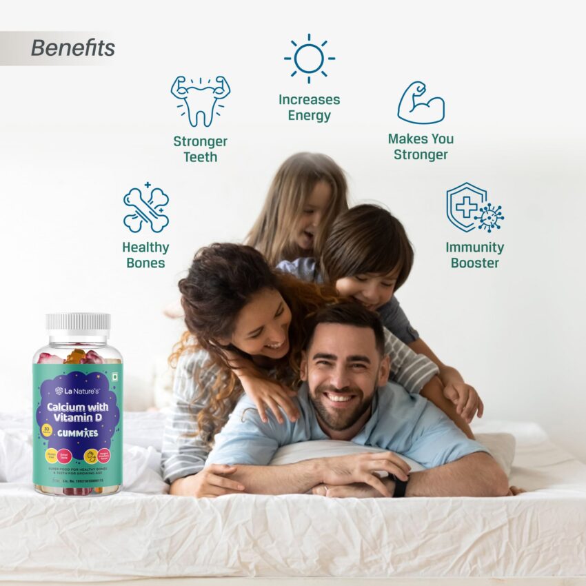 Calcium Vitamin D Gummies for Kids and Adults - Image 3