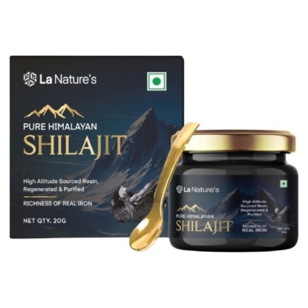 Pure Himalayan Shilajit Resin 20 mg – Natural Energy, Strength & Wellness Booster