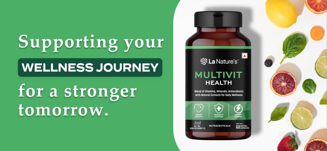 Multi Nutrition Daily Multivitamin & Multimineral Capsules for Energy & Immunity